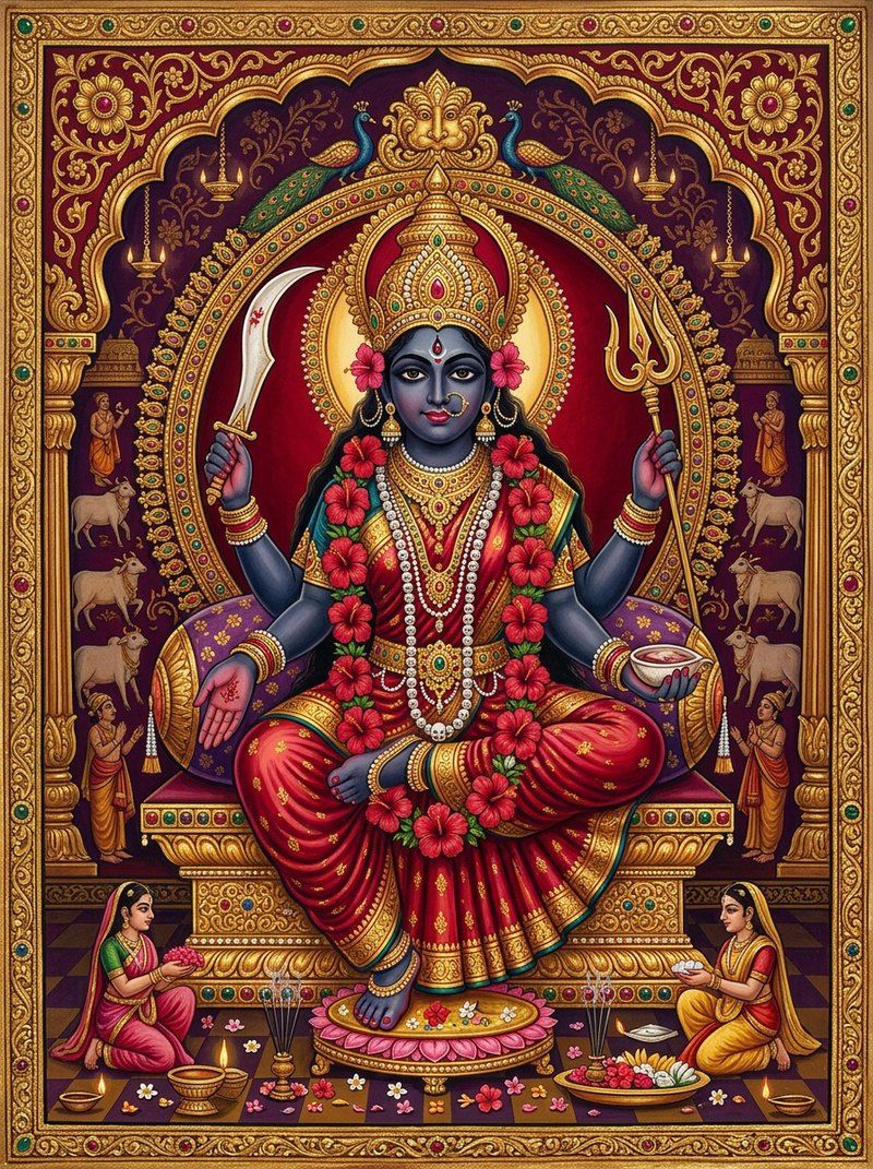 Kālī — goddess of time and liberation